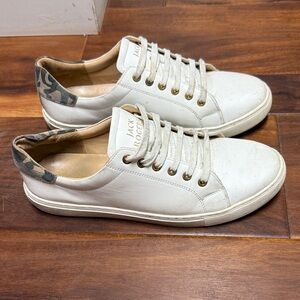 Jack Rogers Rory Classic Sneakers with Camouflage Heel Accent
